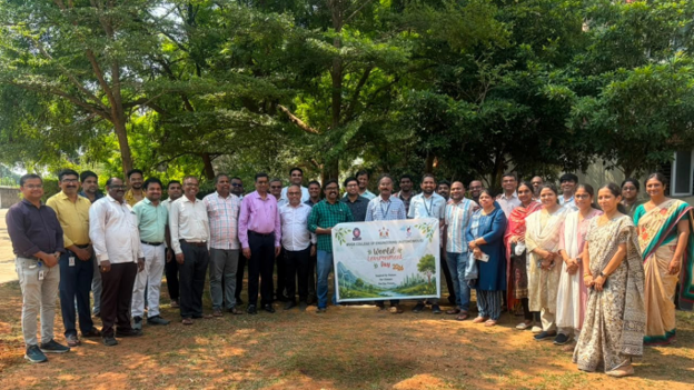 MVGR Observes World Environment Day with Tree Plantation Program